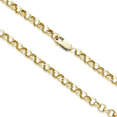PRE-OWNED 9CT GOLD 18″ SOLID BELCHER NECKCHAIN